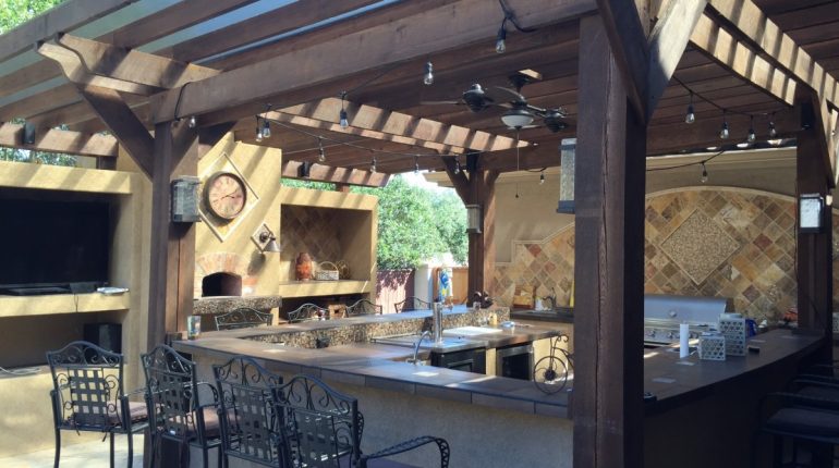 Pergolas & Outdoor Kitchens by Impact Landscapes - Frisco, TX